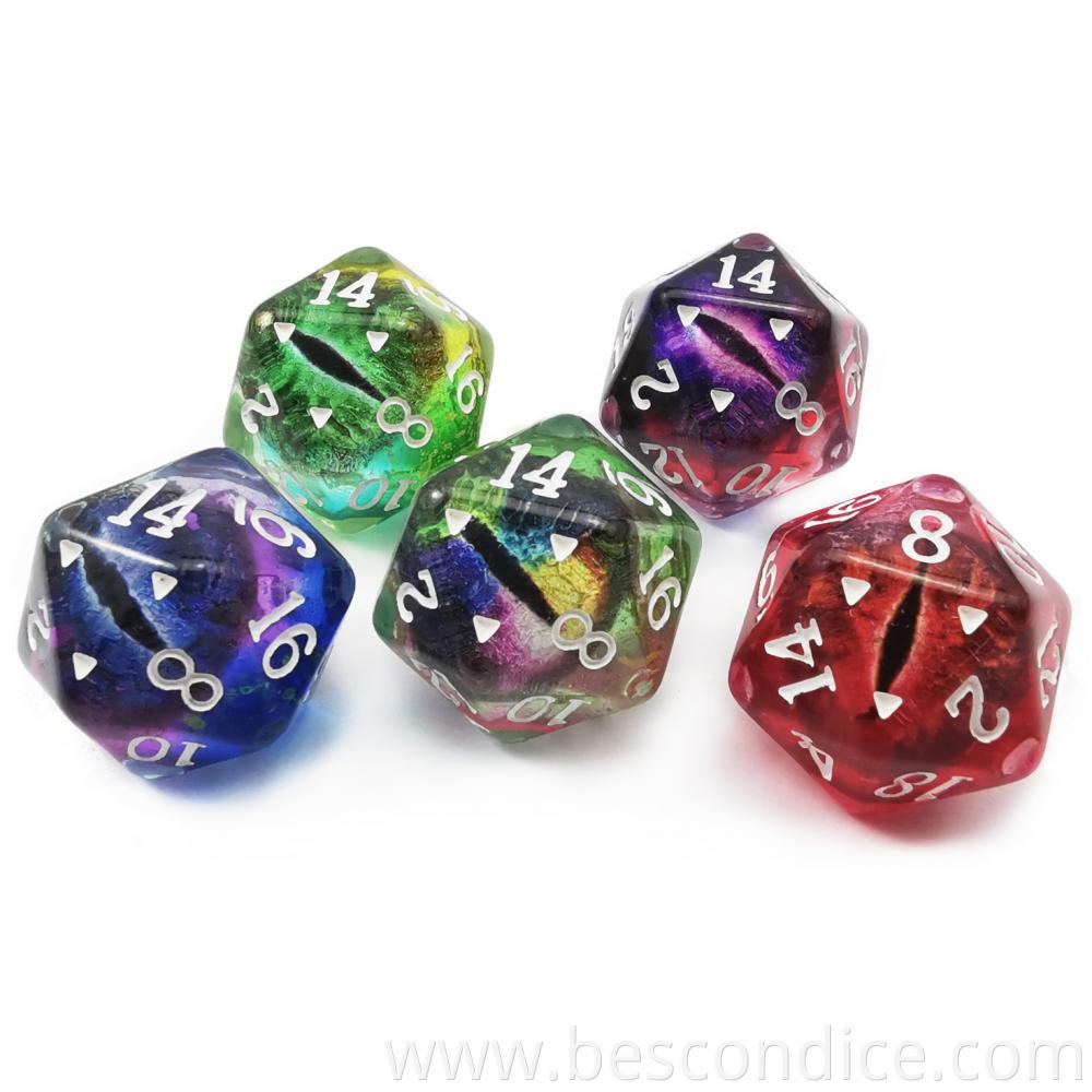 Polyhedral Dragon Eye Dice 20 Sides 2